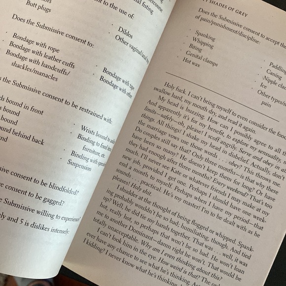 E L James- set of 3 Books-“Fifty Shades Of Grey” - Used - Picture 5 of 9